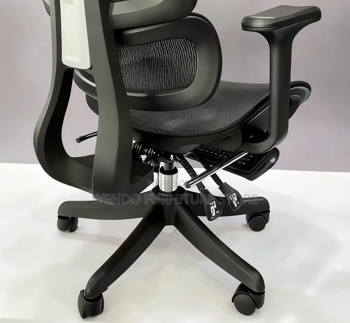 Office Chairs; Orthopedic Fabric Chair With Under Footrest