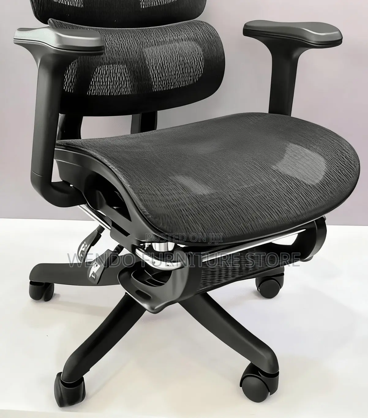 Office Chairs; Orthopedic Fabric Chair With Under Footrest