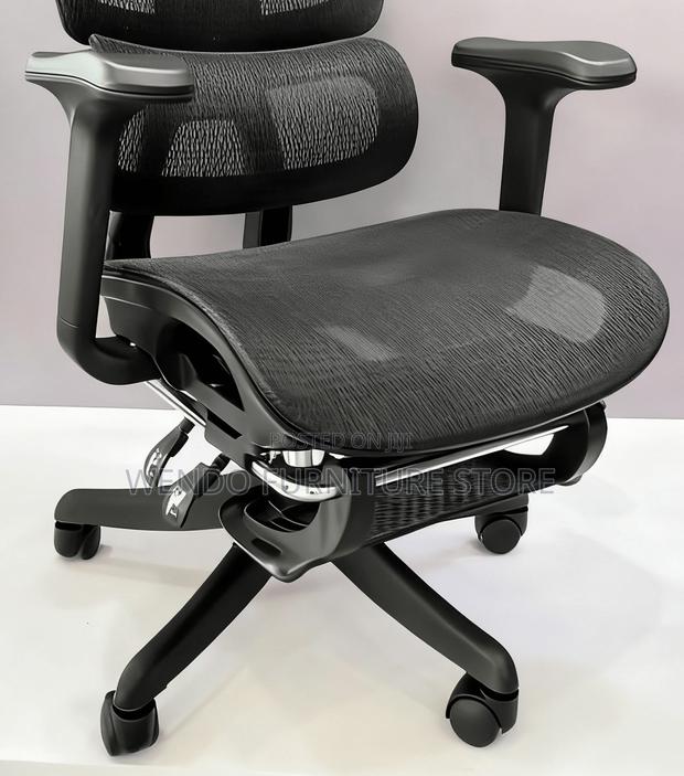 Office Chairs; Orthopedic Fabric Chair With Under Footrest - thumbnail 16