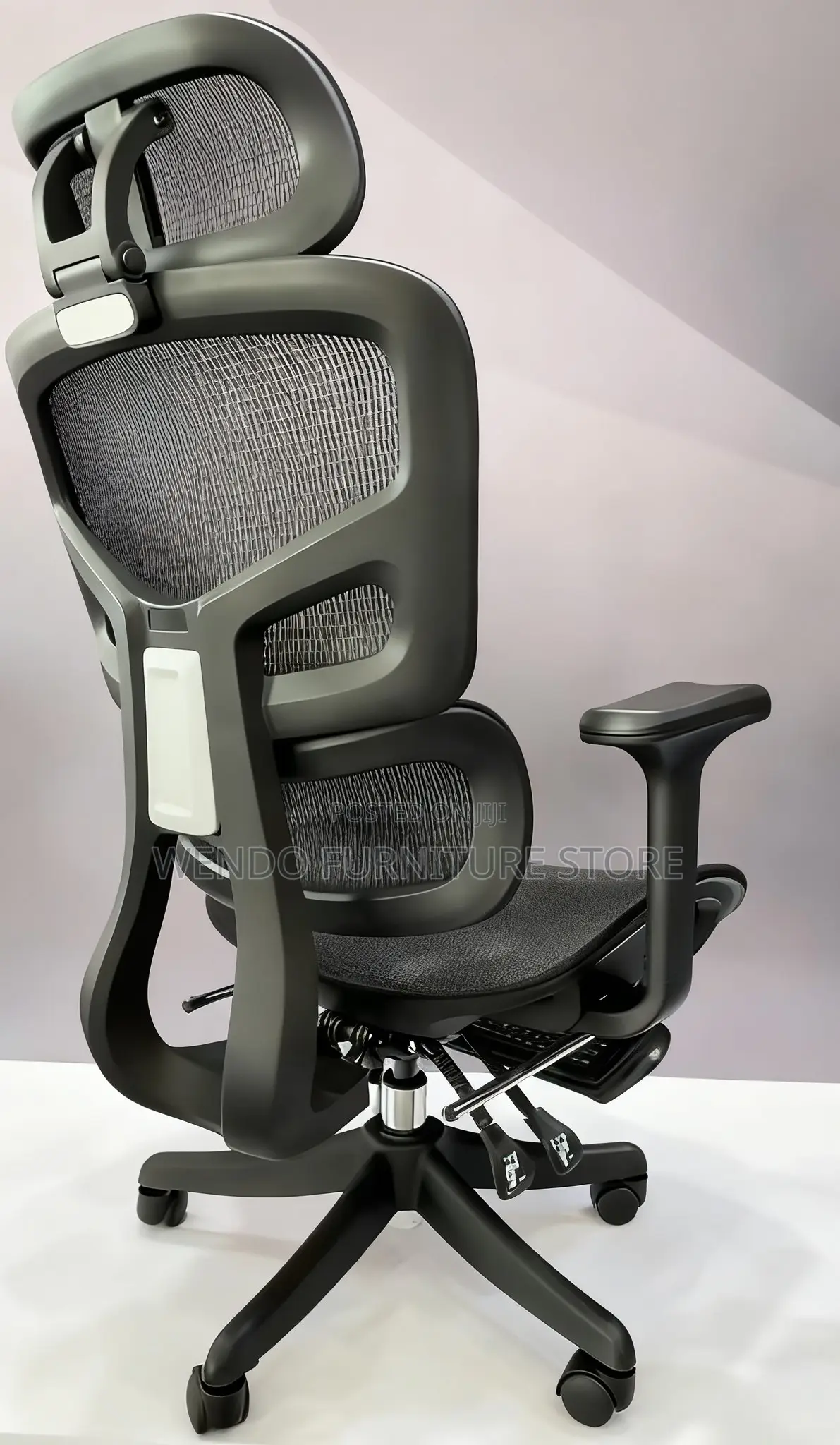 Office Chairs; Orthopedic Fabric Chair With Under Footrest