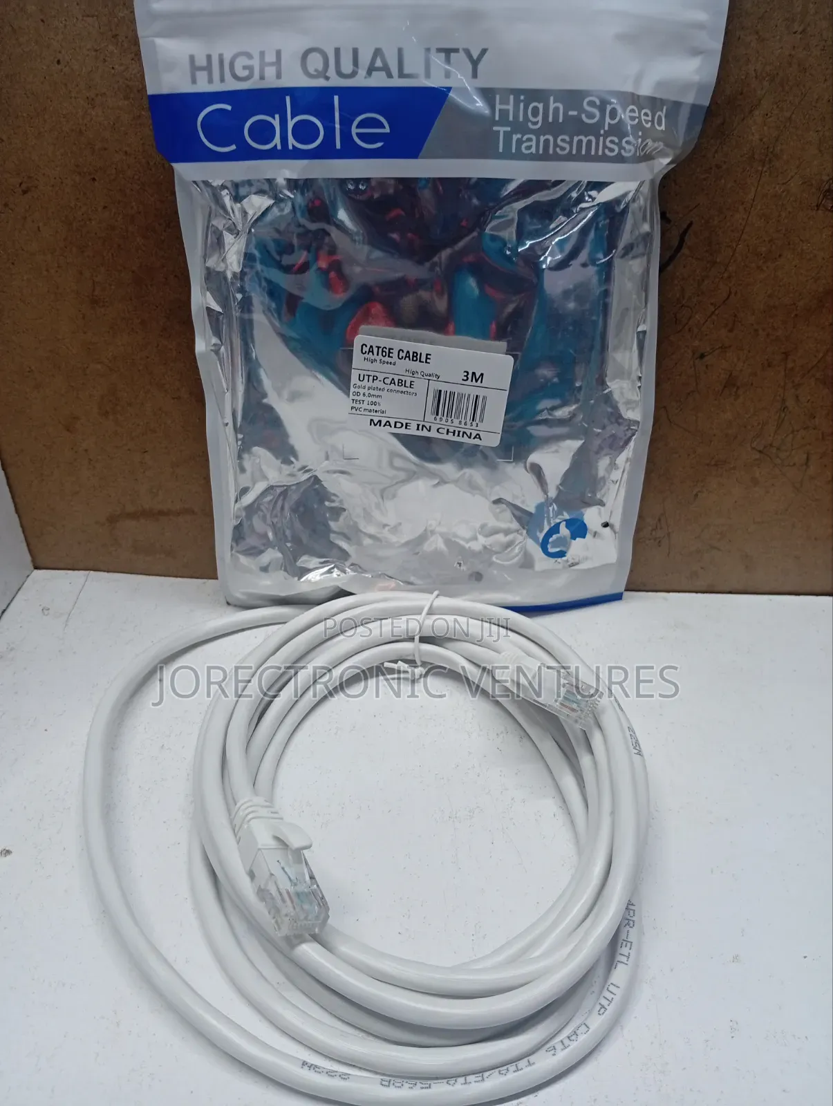 Cat6b Cable 3meters White