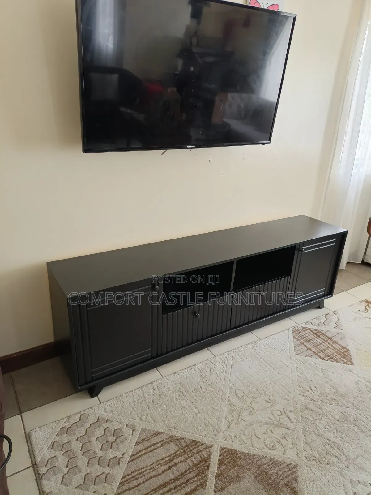 Black Tv Stand Showcase