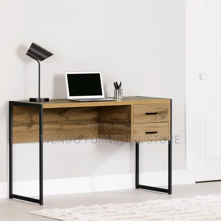 Office Tables; Wooden Top Office Desks With Drawers