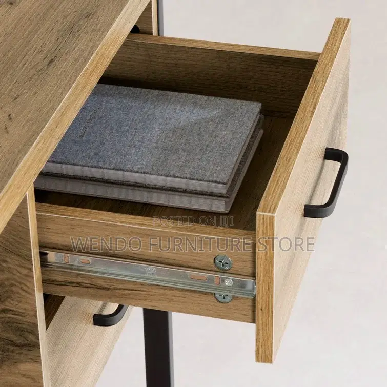 Office Tables; Wooden Top Office Desks With Drawers