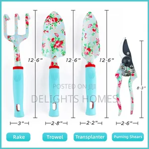 Stainless Steel Gardening Tool Set_sb