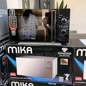 Mika Knob Microwave Oven 20l-Black