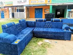 Blue L Seat