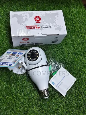 Bulb Camera With Phone Monitoring And Night Vision