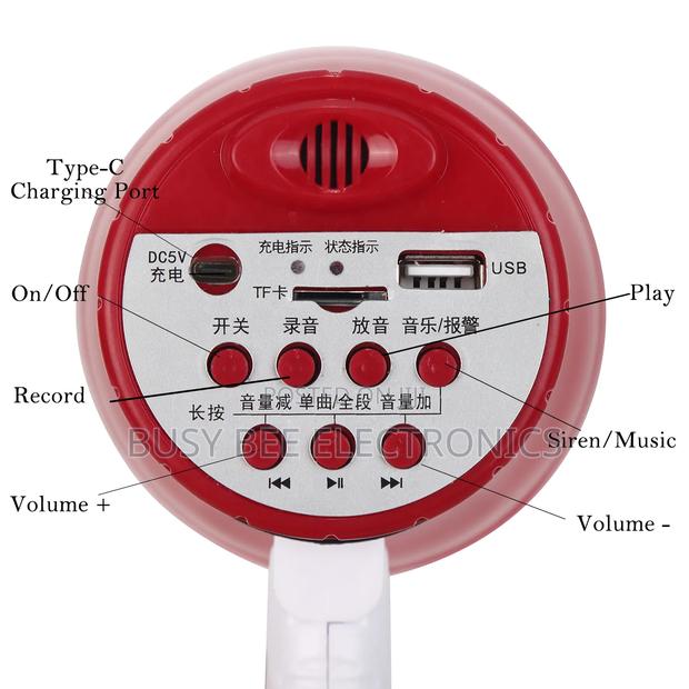 Handheld Megaphone Loudspeaker - thumbnail 2