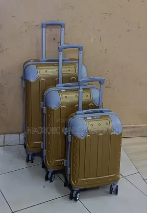 Luxurious Fibre Suitcase 3 in 1 Set