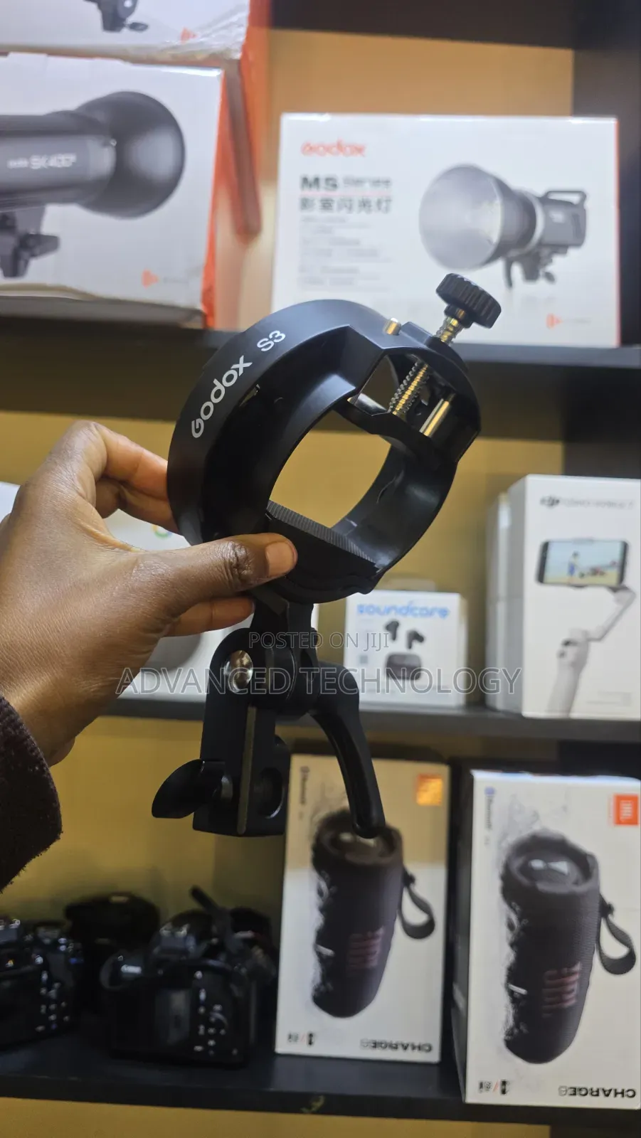 Godox S3 Bowens Mount Speedlite Bracket