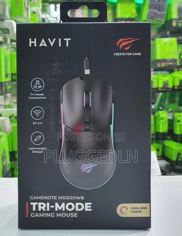 Havit Gamenote *Rechargable Tri-Mode Gaming Mouse*