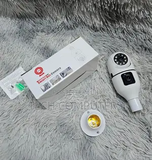 Wifi Bulb Camera Dual Lens Full Hd CCTV Camera Two-Way Audio