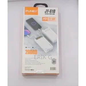 Punex 20000mah Fast Charging Power Bank 22.5w Pd - In Sleek White