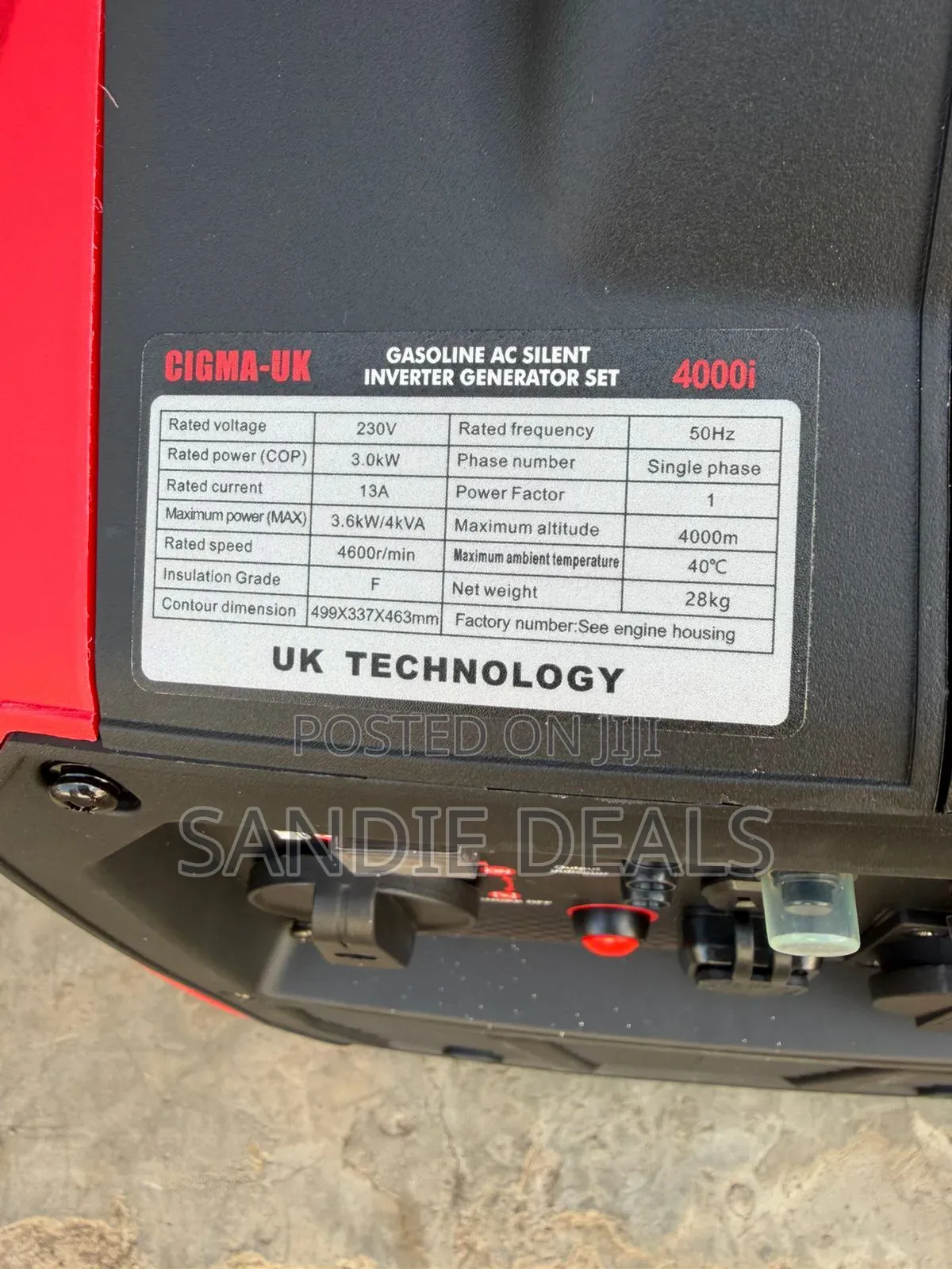 Electric Silent Inverter Generator