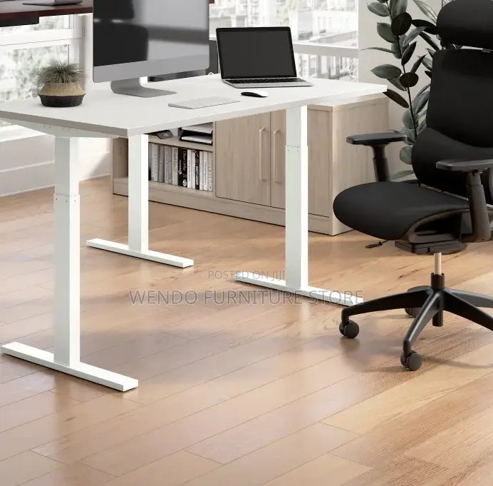 Office Desk; 1.8 Meters Electric Adjustable Sturdy Height Home Desks
