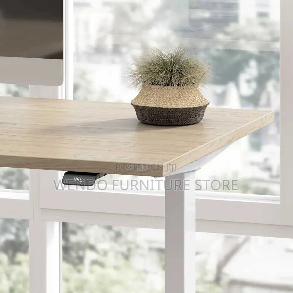 Office Desk; 1.8 Meters Electric Adjustable Sturdy Height Home Desks