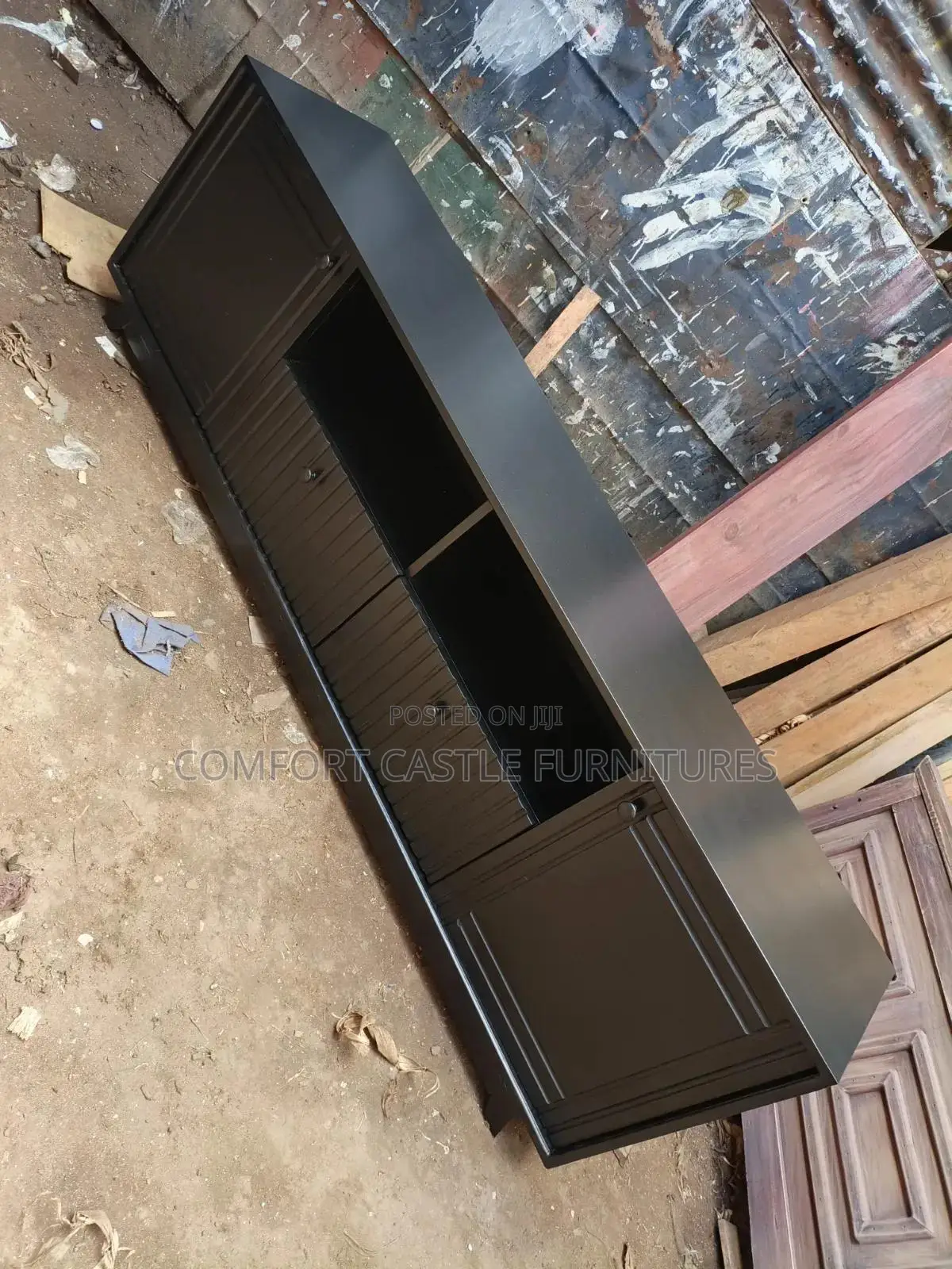 Black Tv Stand Showcase