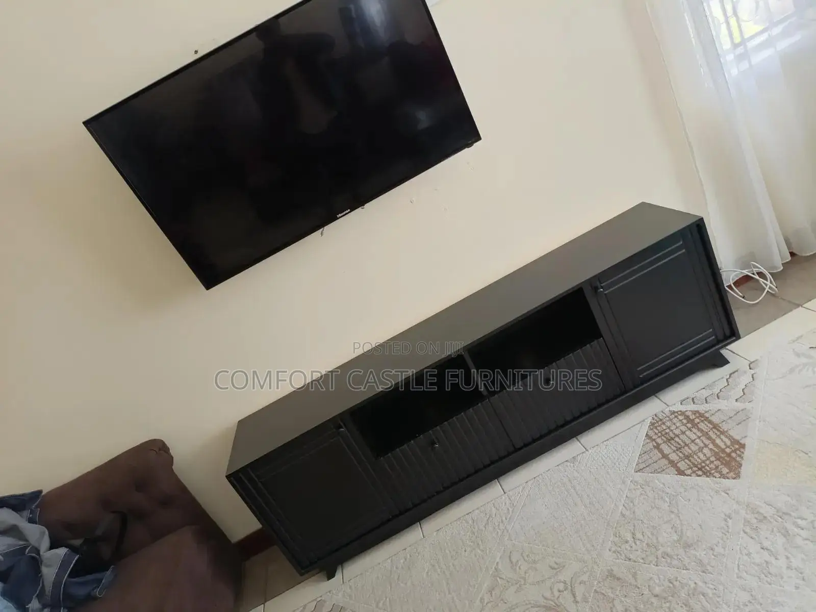 Black Tv Stand Showcase