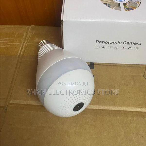 >V380 Panoramic Wireless CCTV Wifi Camera Led Bulb With Bulb Camera