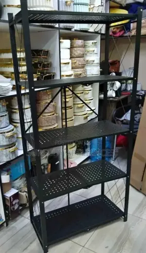 Big Size 5 Tier Foldable Kitchen Rack With Wheels Quilty