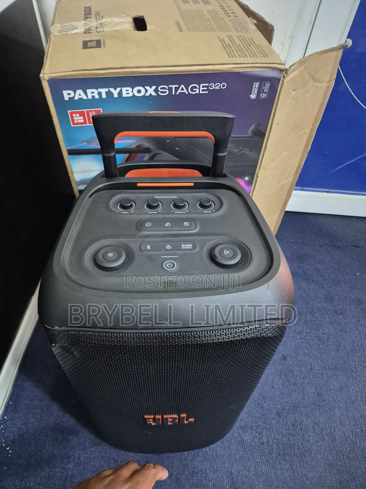 JBL Harman Partybox Stage 320, 2 Months Old Clean as New