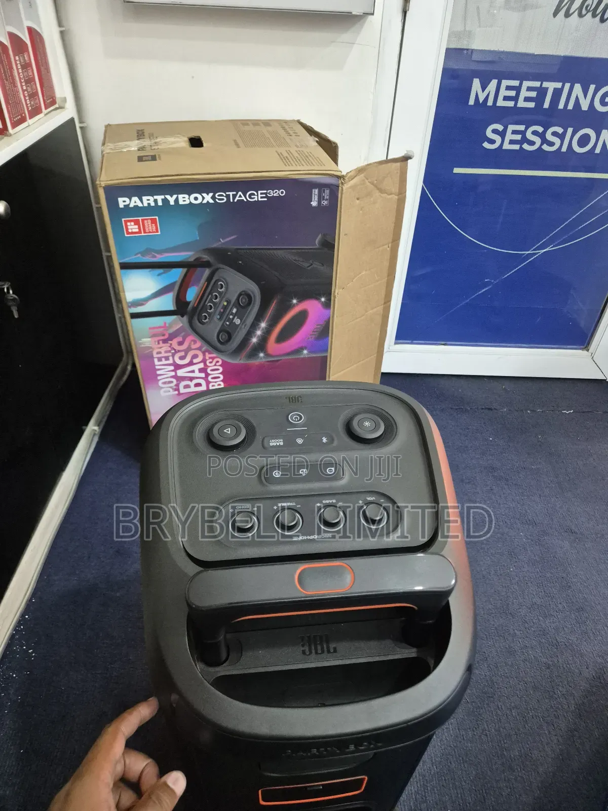 JBL Harman Partybox Stage 320, 2 Months Old Clean as New