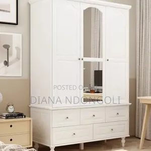 Executive Modern Assembled Wooden Wardrobe