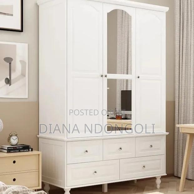 Executive Modern Assembled Wooden Wardrobe