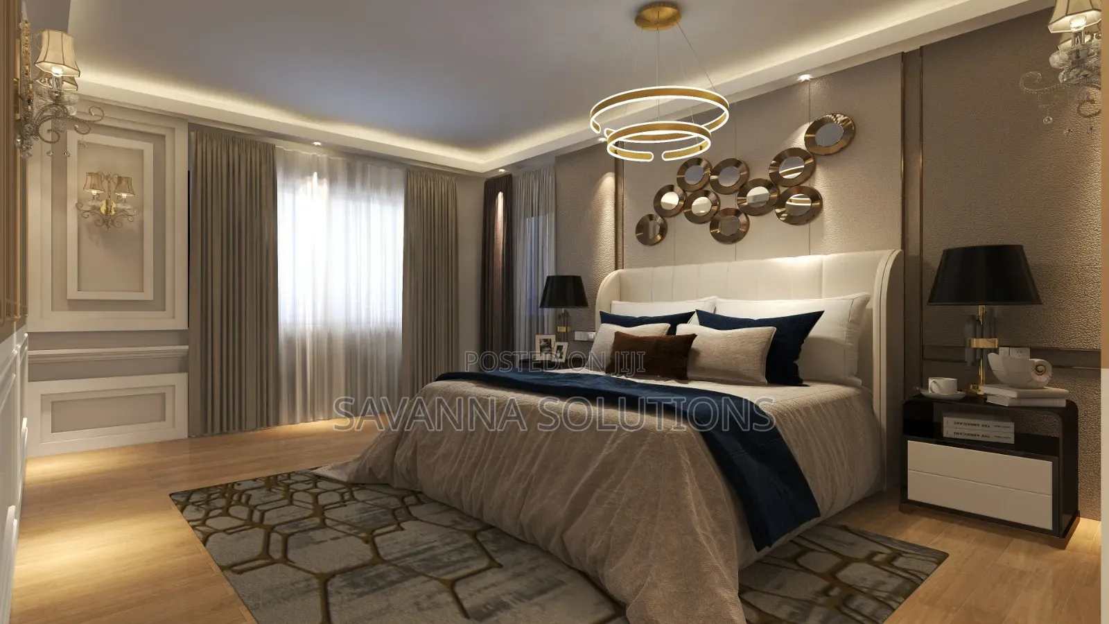 Master Bedroom Interior Design With Video Walkthrough