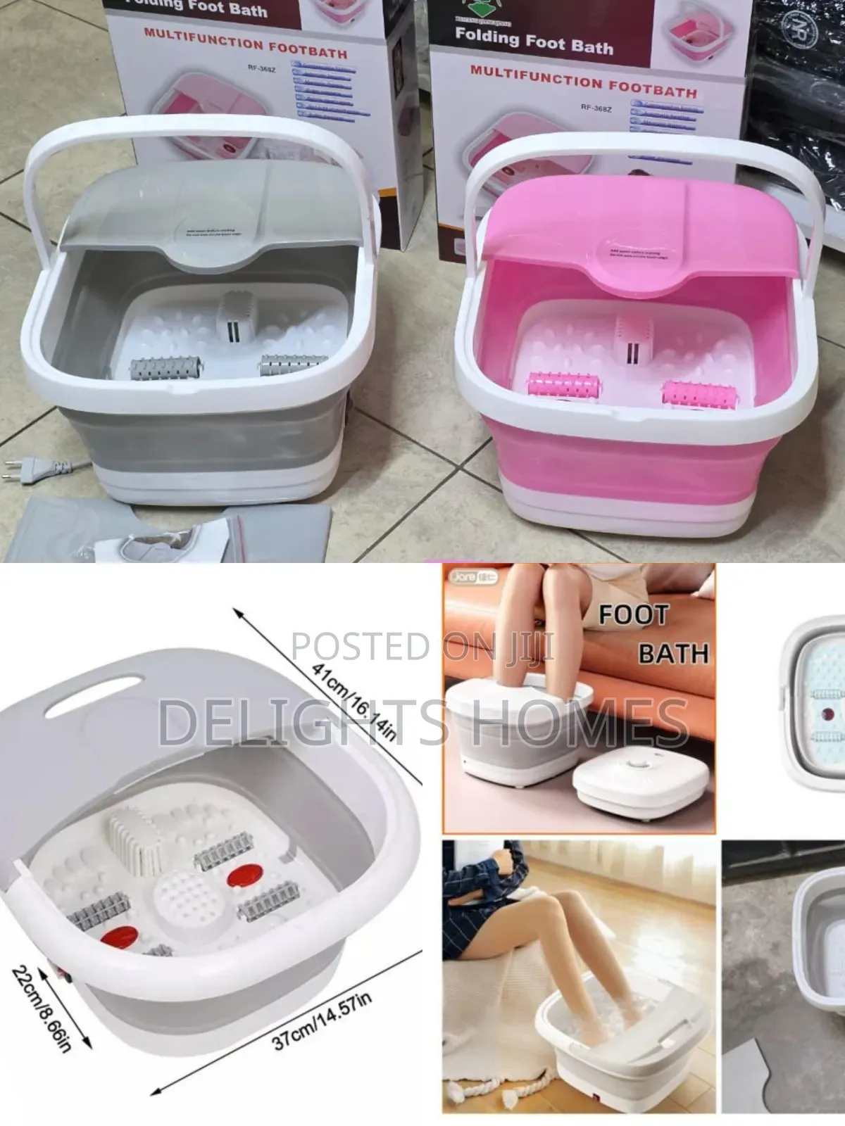 Electric Foot Bath Foot Massage Machine_pa
