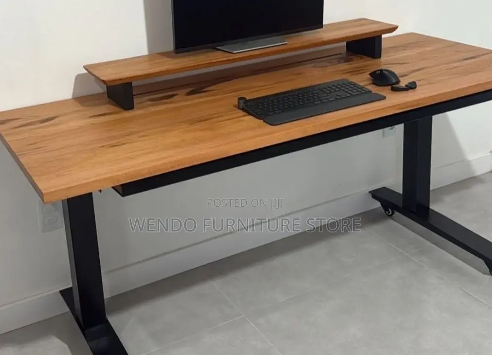 Office Desk; 1.6 Meters Adjustable Electric Height Push Office Desks