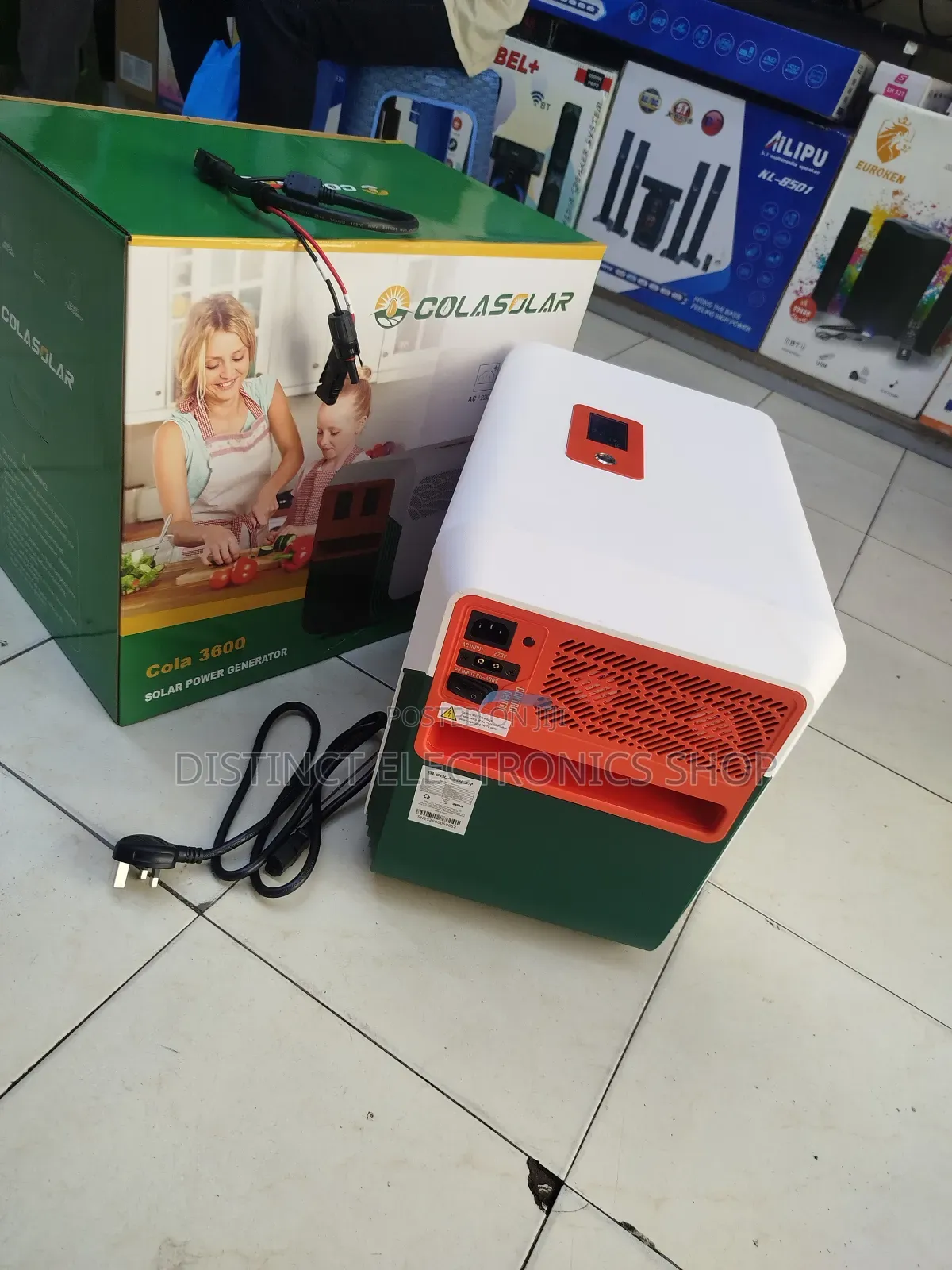 Cola Solar Power Back-Up