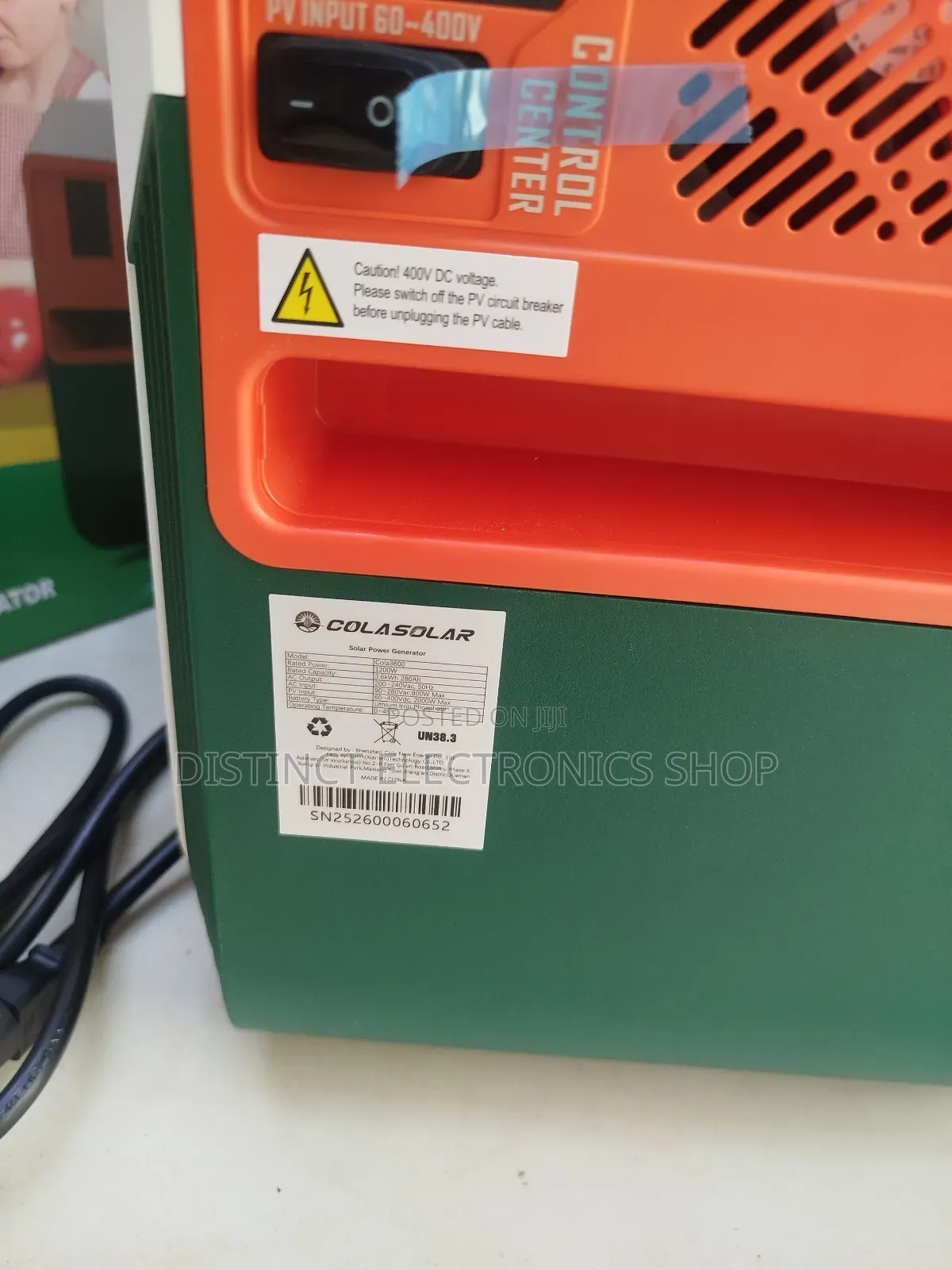 Cola Solar Power Back-Up