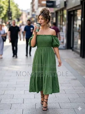 Love in the Summer Off Shoulder Dress