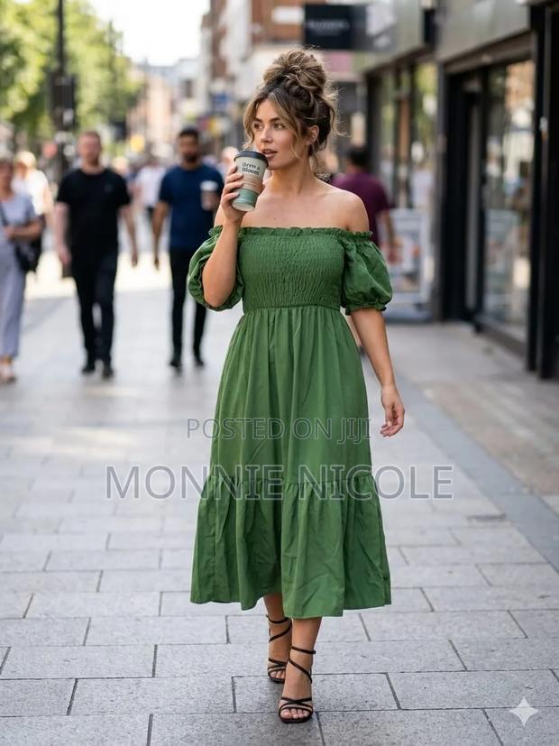 Love in the Summer Off Shoulder Dress - thumbnail 2