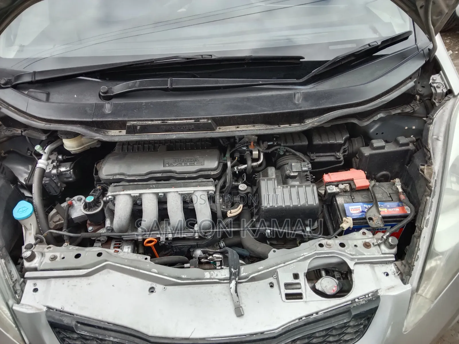 Honda Fit 2008 Silver
