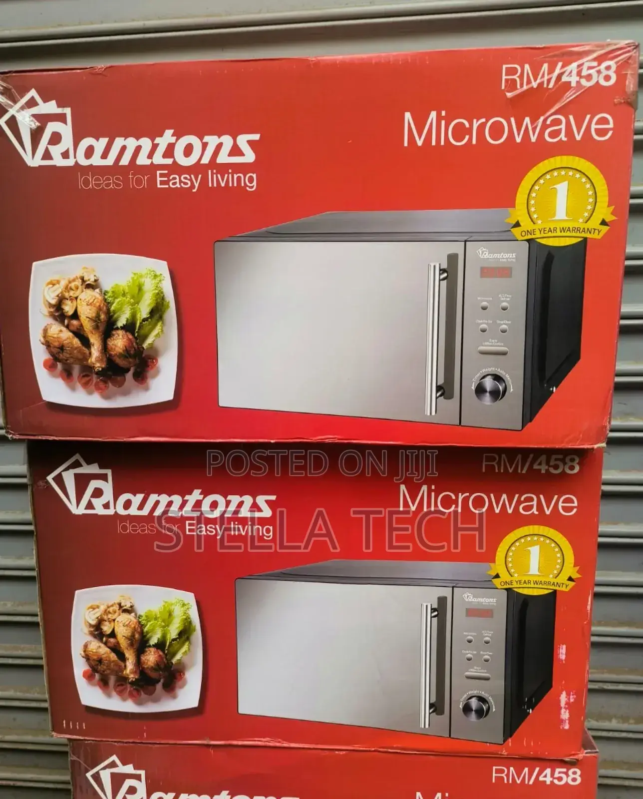 Ramtons Rm/458 - Digital Glass Microwave, 700w - 20l