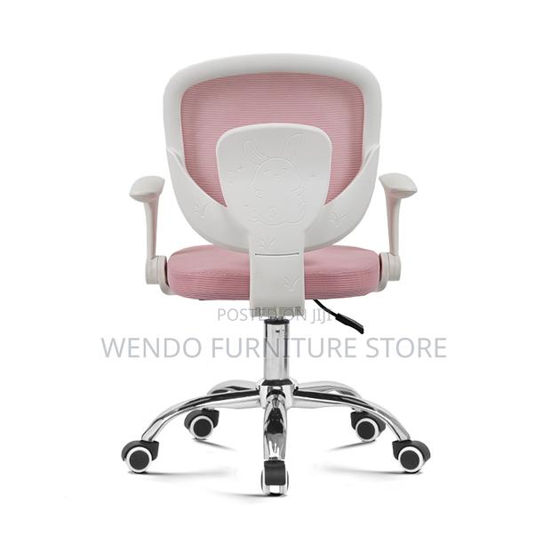 Office Chairs Mesh White Framework School Student Study Chair - thumbnail 7