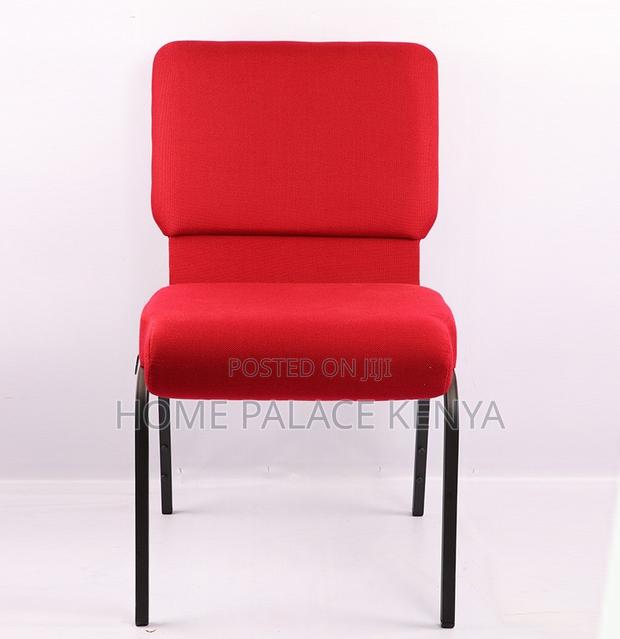Conference Chair: Premium Stackable Auditorium Chair With Metal Frame