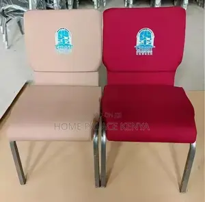 Conference Chair: Premium Stackable Auditorium Chair With Metal Frame