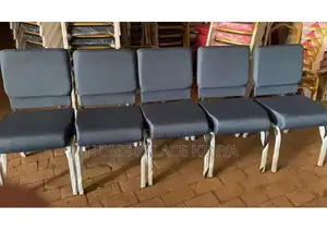 Conference Chair: Premium Stackable Auditorium Chair With Metal Frame