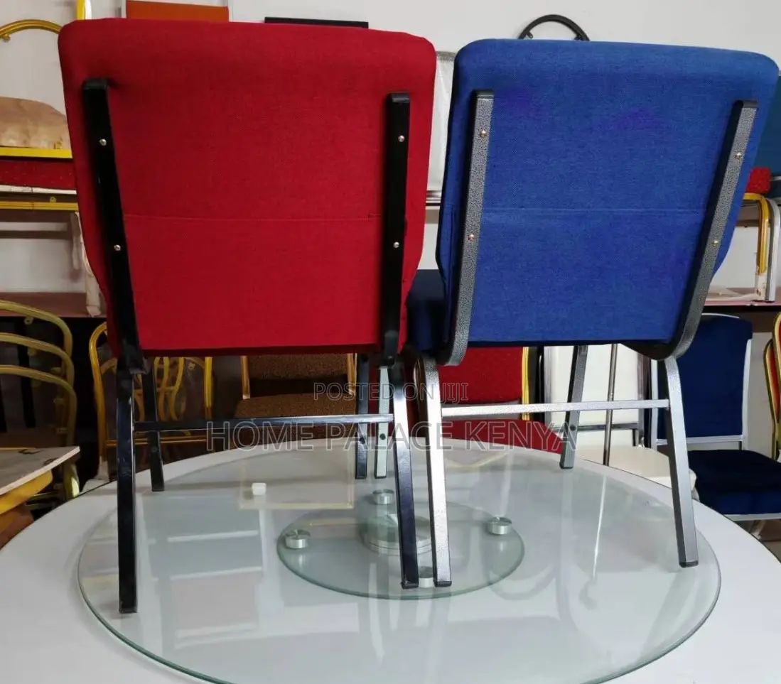 Conference Chair: Premium Stackable Auditorium Chair With Metal Frame
