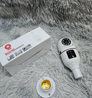 V380 Bulb Camera 360° Dual Lens Wireless Camera Full Hd Night Vision