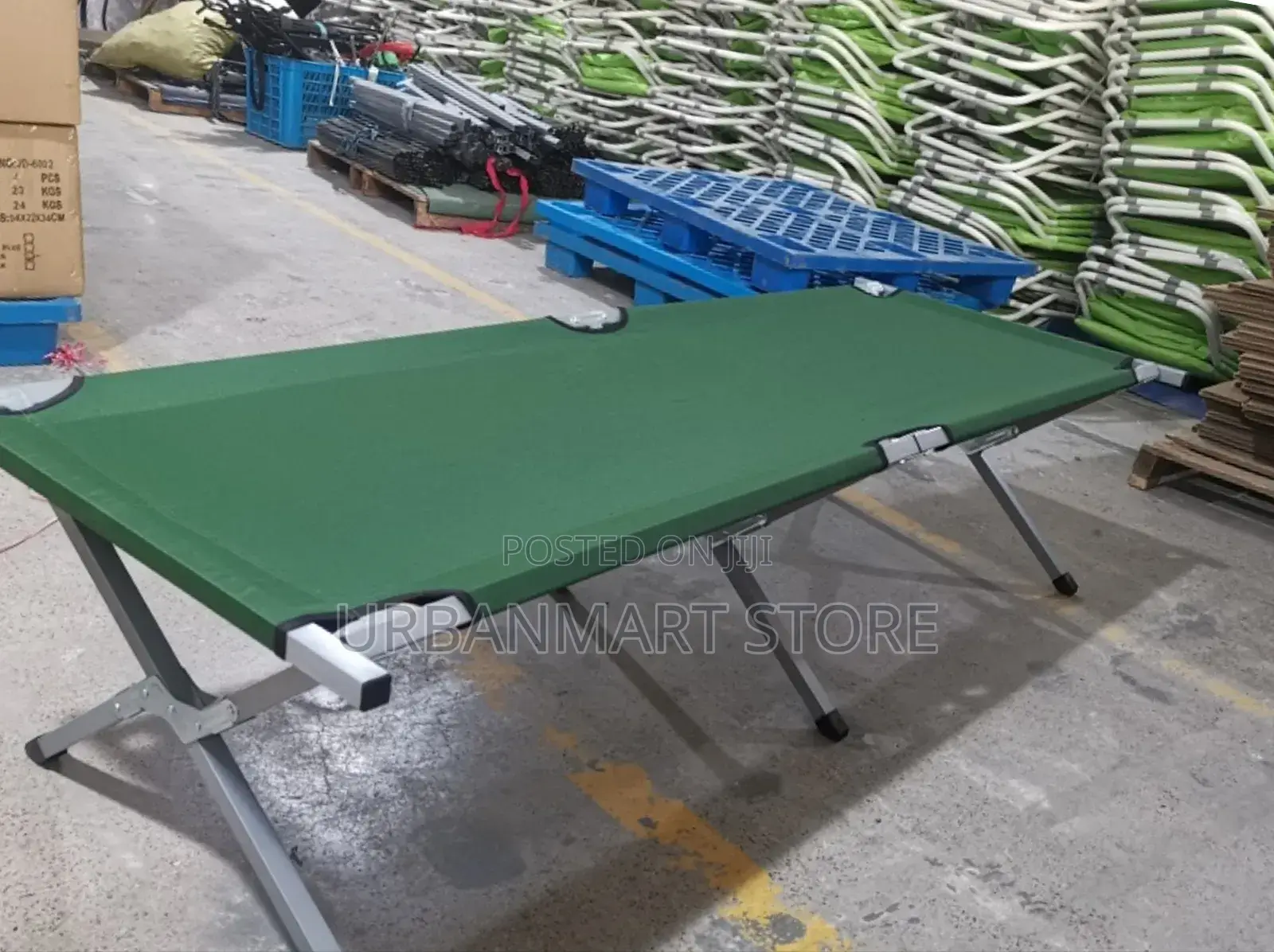 Foldable Camping Bed – Strong Portable Outdoor Cot