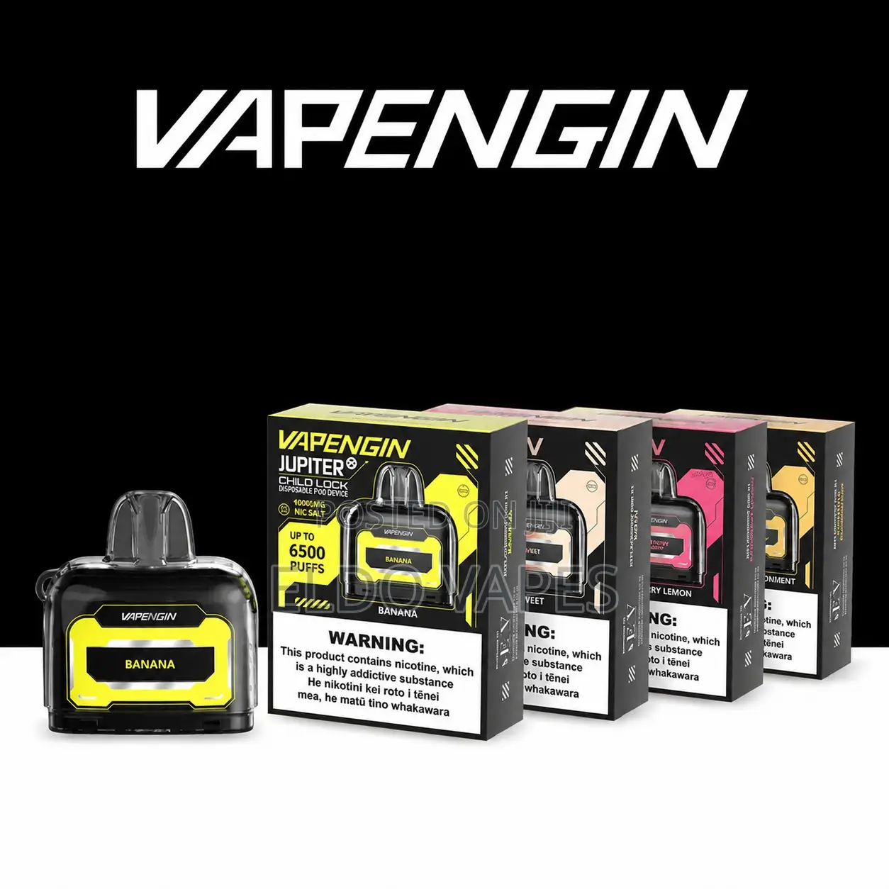 Vapengin Jupiter 2 6500 Puffs Replacement Pod