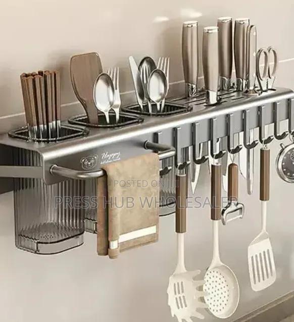 Wall Mounted Kitchen Cutlery Organizer 40 Cm