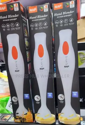 Raf 300w Handheld Electric Stick Blender With Stainless Steel Blades.