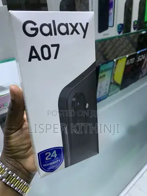 New Samsung Galaxy A07 4G 128 GB Black