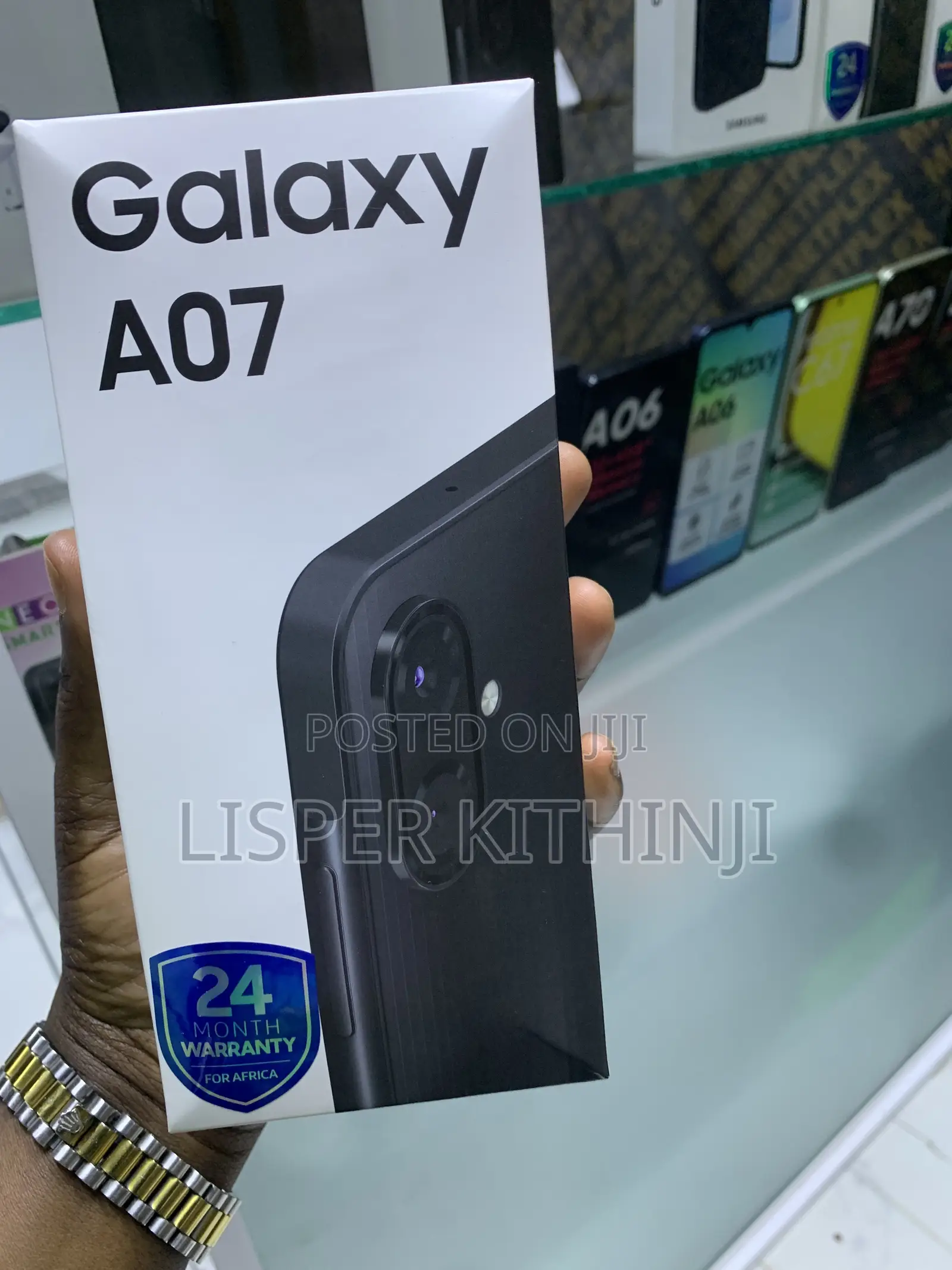 New Samsung Galaxy A07 4G 128 GB Black